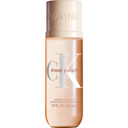 Sheer Peach Hair & Body Perfume Mist 236ml Tester - Calvin Klein